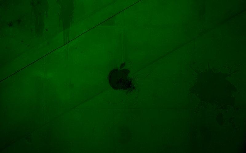 Apple Green Wallpaper By Jarekz