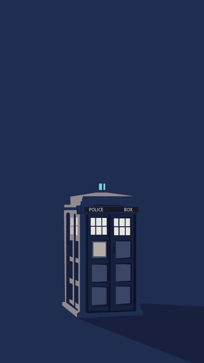 Wallpaper Ipod iPhone Doctor Who Tardis