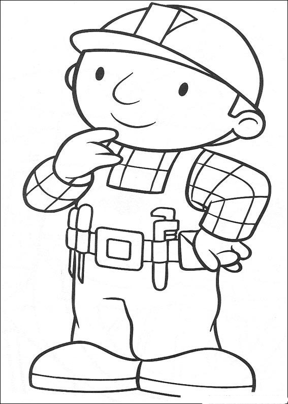 Bob The Builder Coloring Child And Children Wallpaper