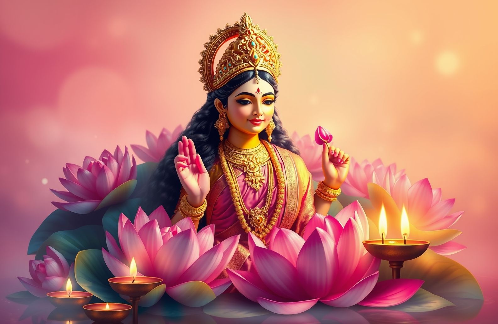 God Lakshmi Wallpaper