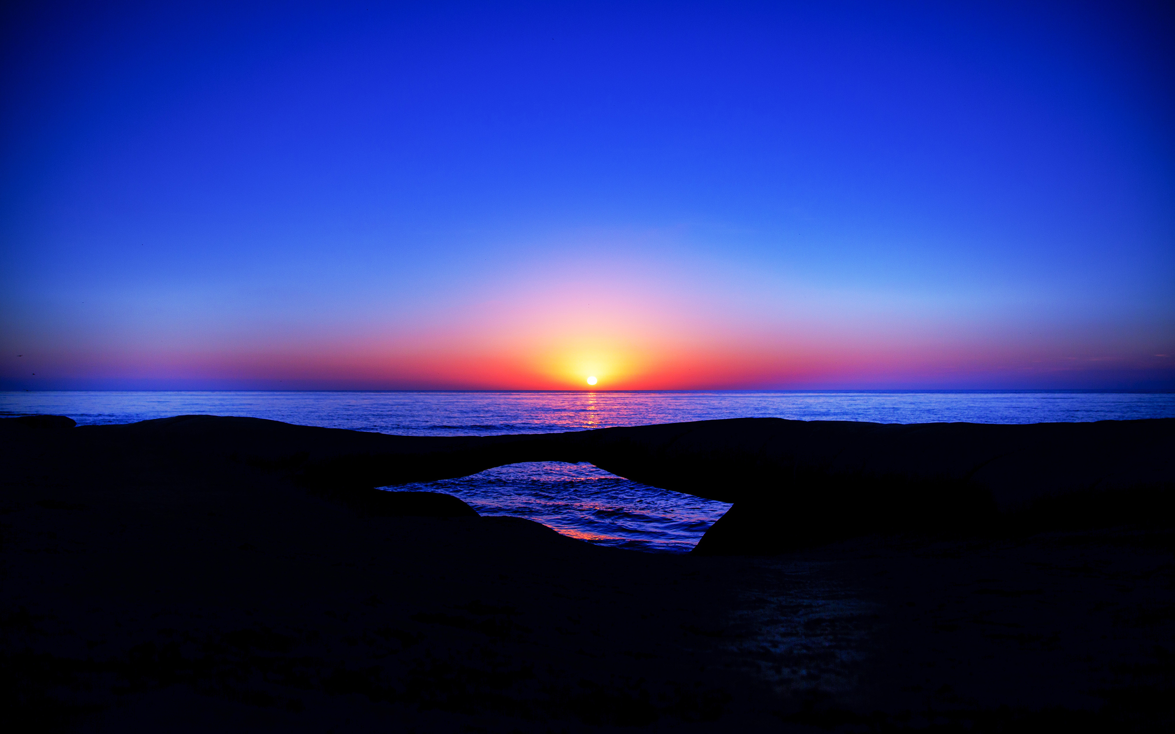 Sunset Horizon 5k Wallpaper HD