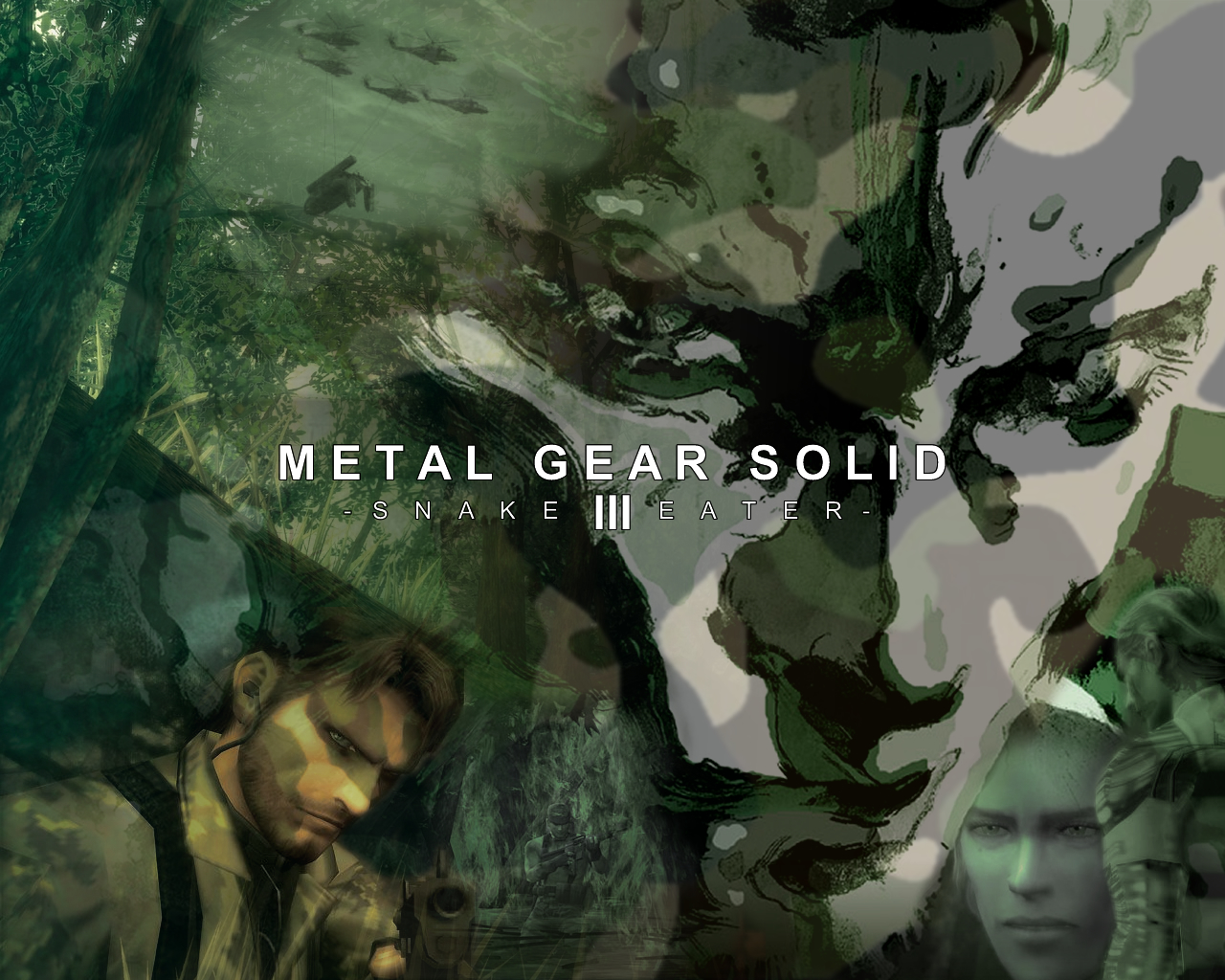 MGS3 Snake Eater by DjG Wp on
