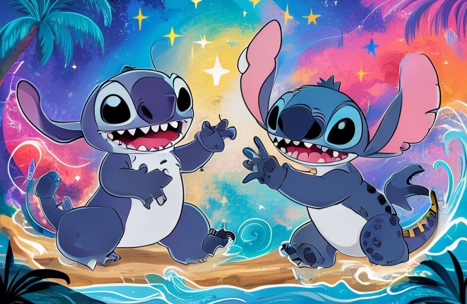 Toothless And Stitch Wallpaper