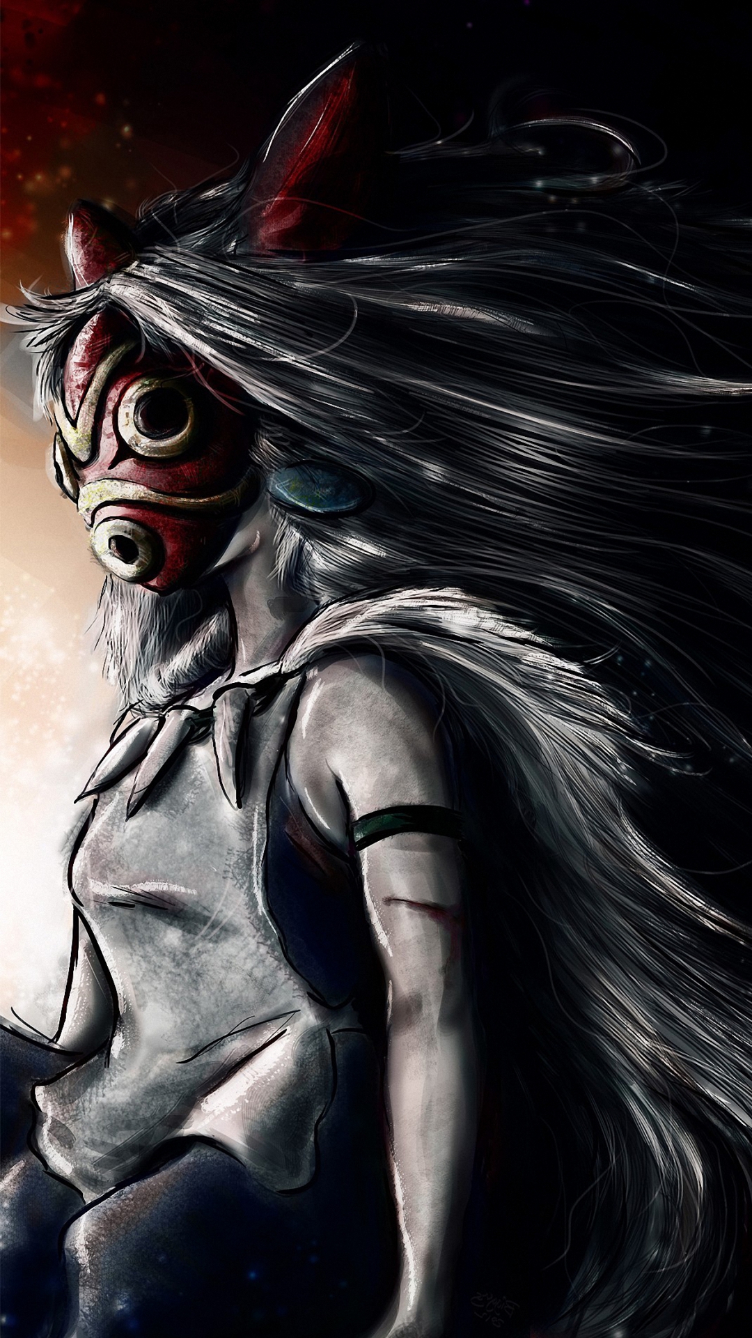 14 Princess Mononoke Wallpapers for iPhone and Android by Brian Thornton