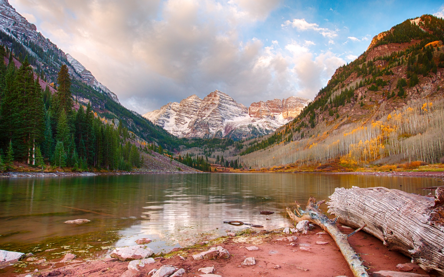 Maroon Lake Aspen Colorado Wallpaper HD