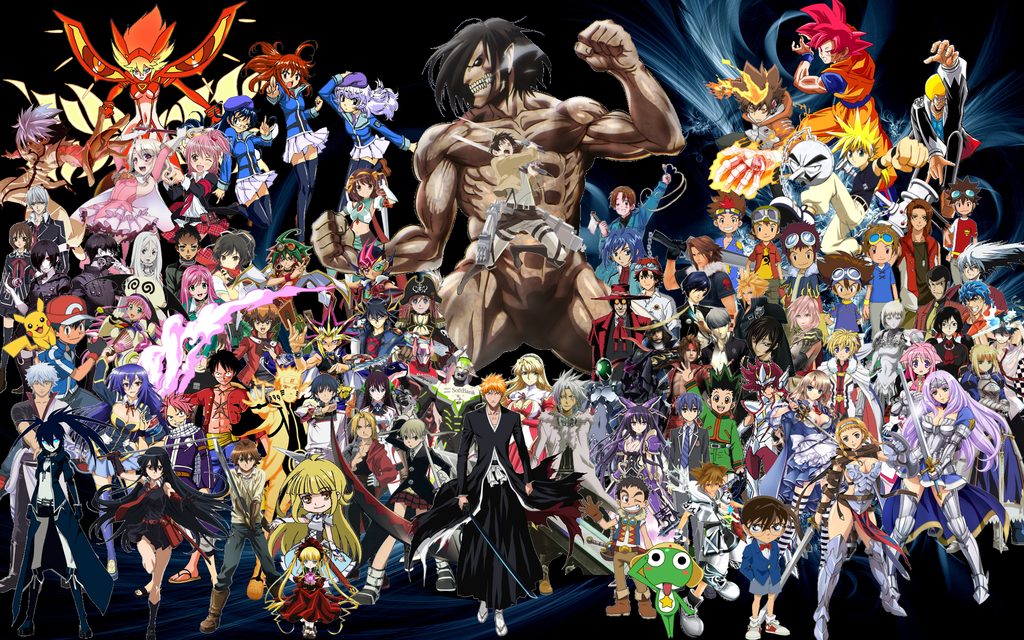 Anime All Stars Generation Wallpaper By Ryokia96