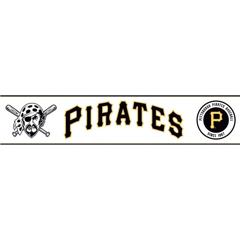 Wallpaper Border MLB Pittsburg Pirates Border