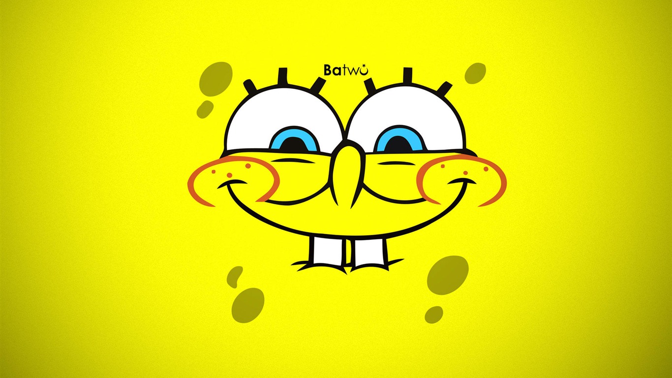 Spongebob Cartoon Characters Design Desktop Wallpaper