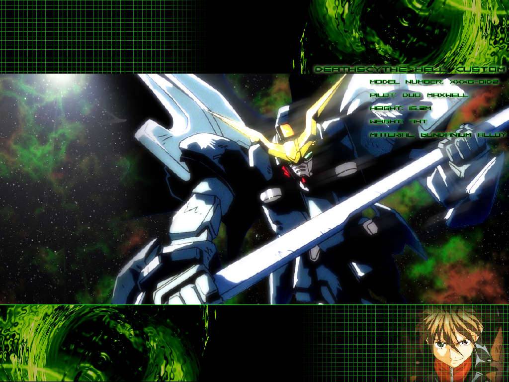 Gundam Wing Deathscythe Hell Custom And Duo Jpg
