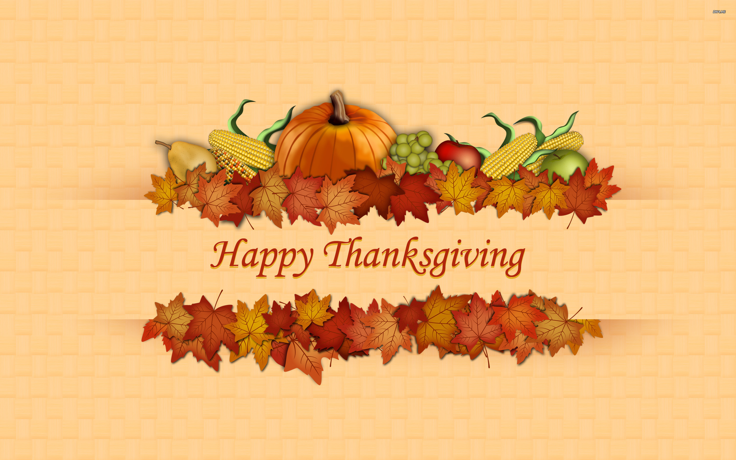 Cute Thanksgiving Background Wallpaper