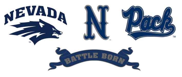 Unr Wolfpack Logo Wolf pack signature