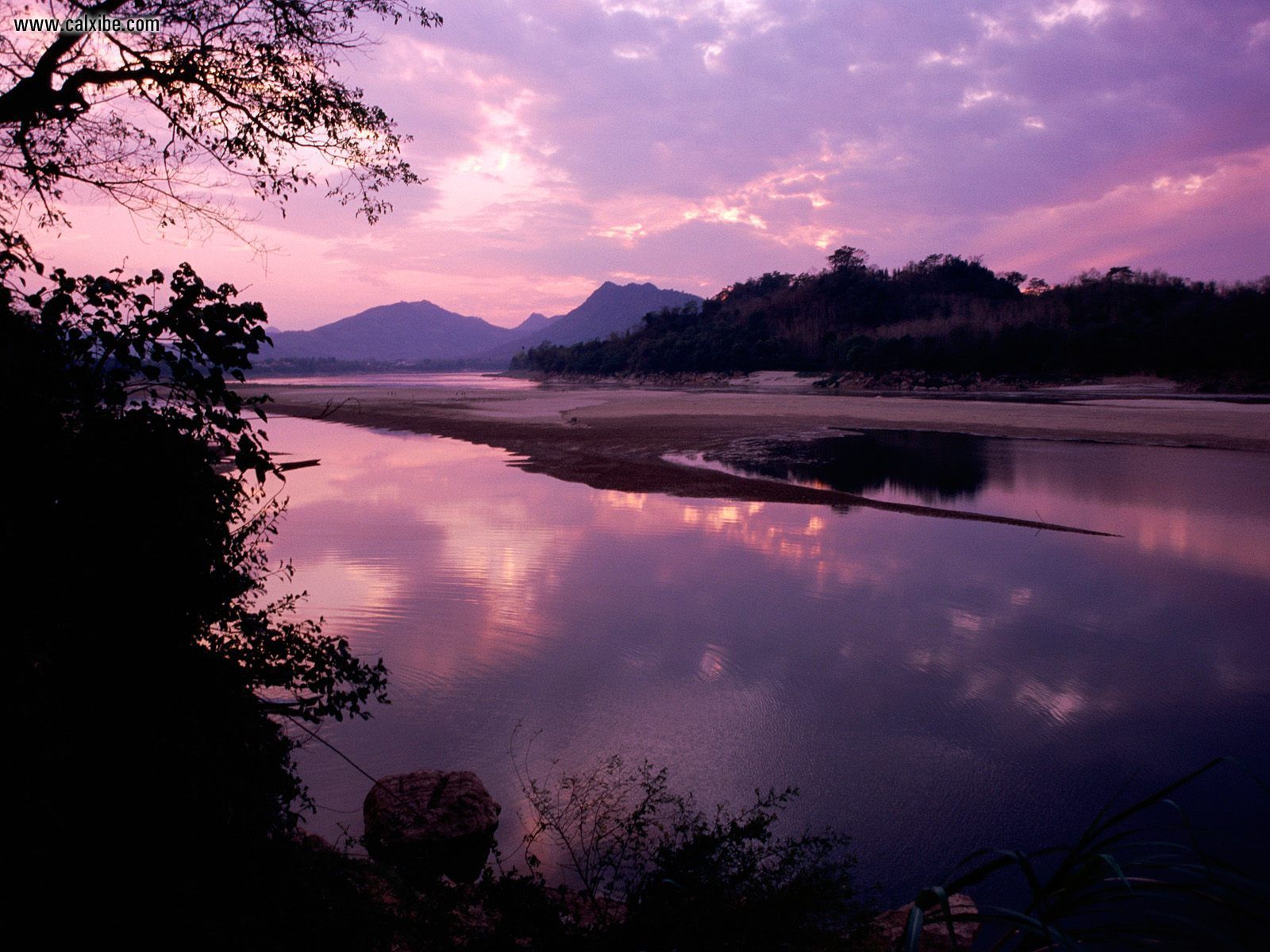 Nature Khan River Luang Prabang Laos Picture Nr