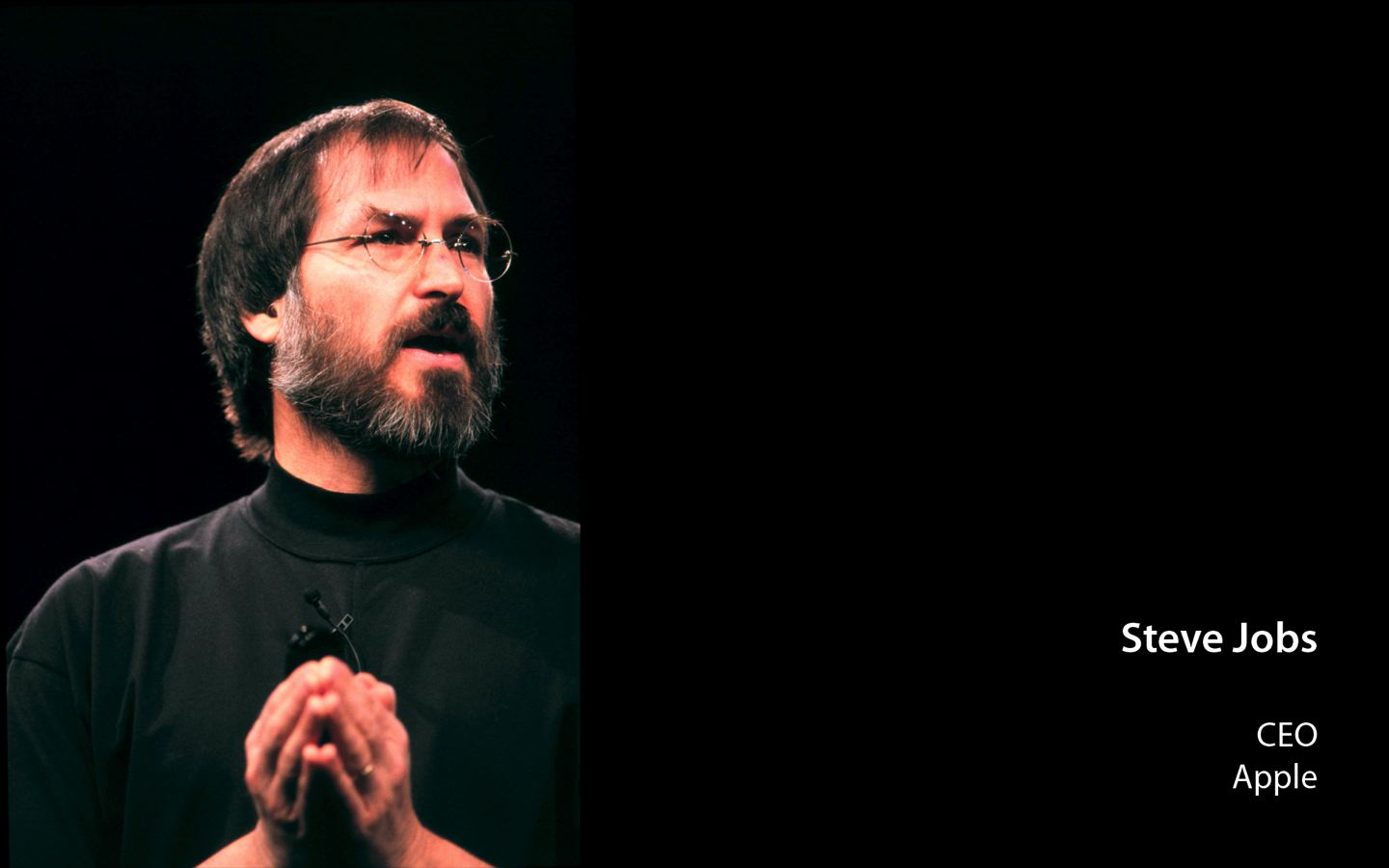 Steve Jobs Ceo Of Apple Wallpaper Stock