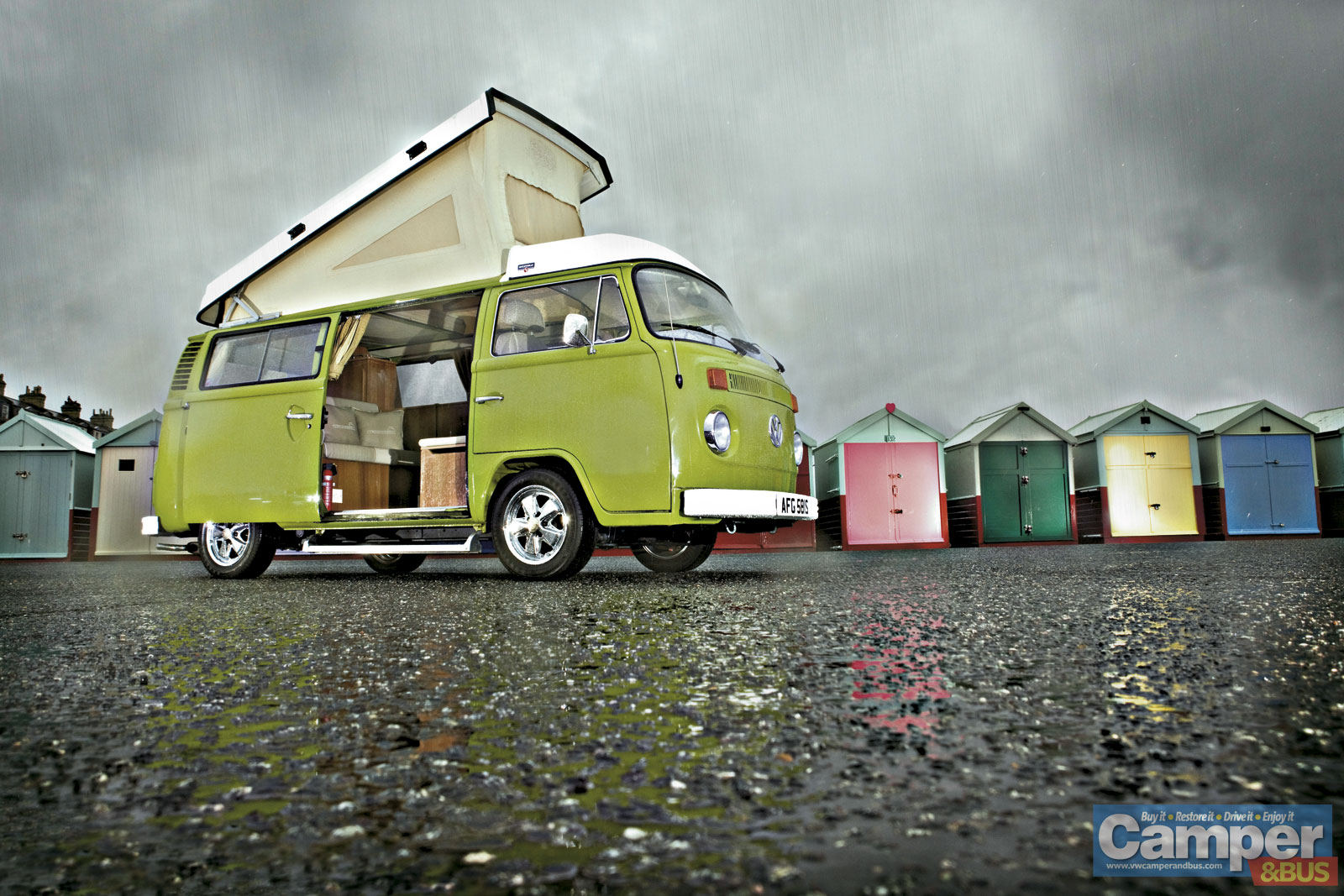 Camper Bus Wallpaper January Vw And