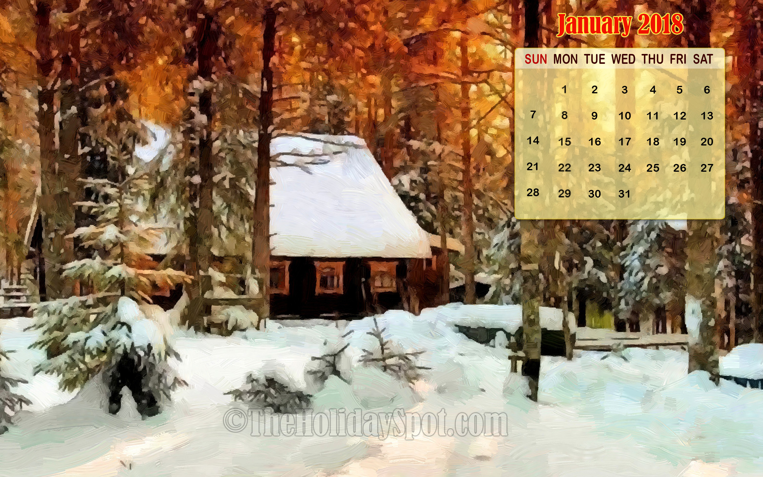 Month wise Calendar Wallpapers of