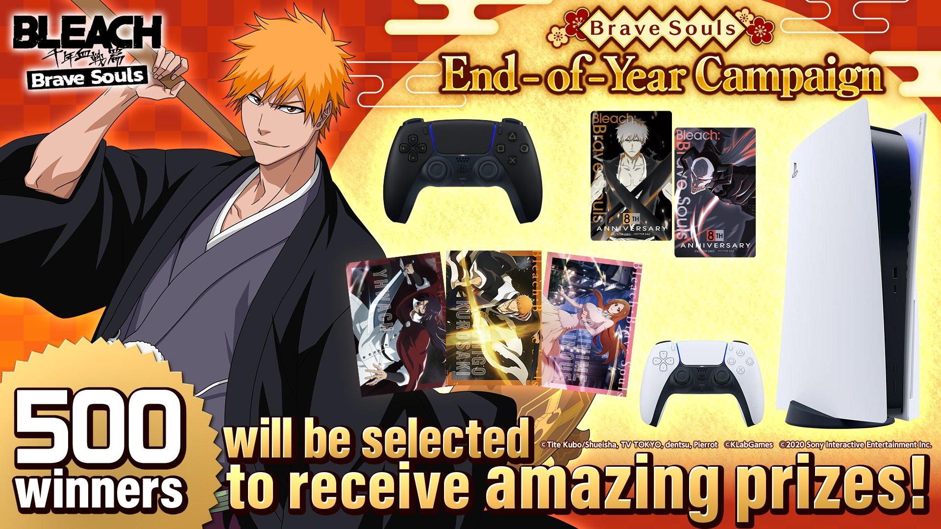 Bleach Brave Souls On X End Of Year Campaign Earn