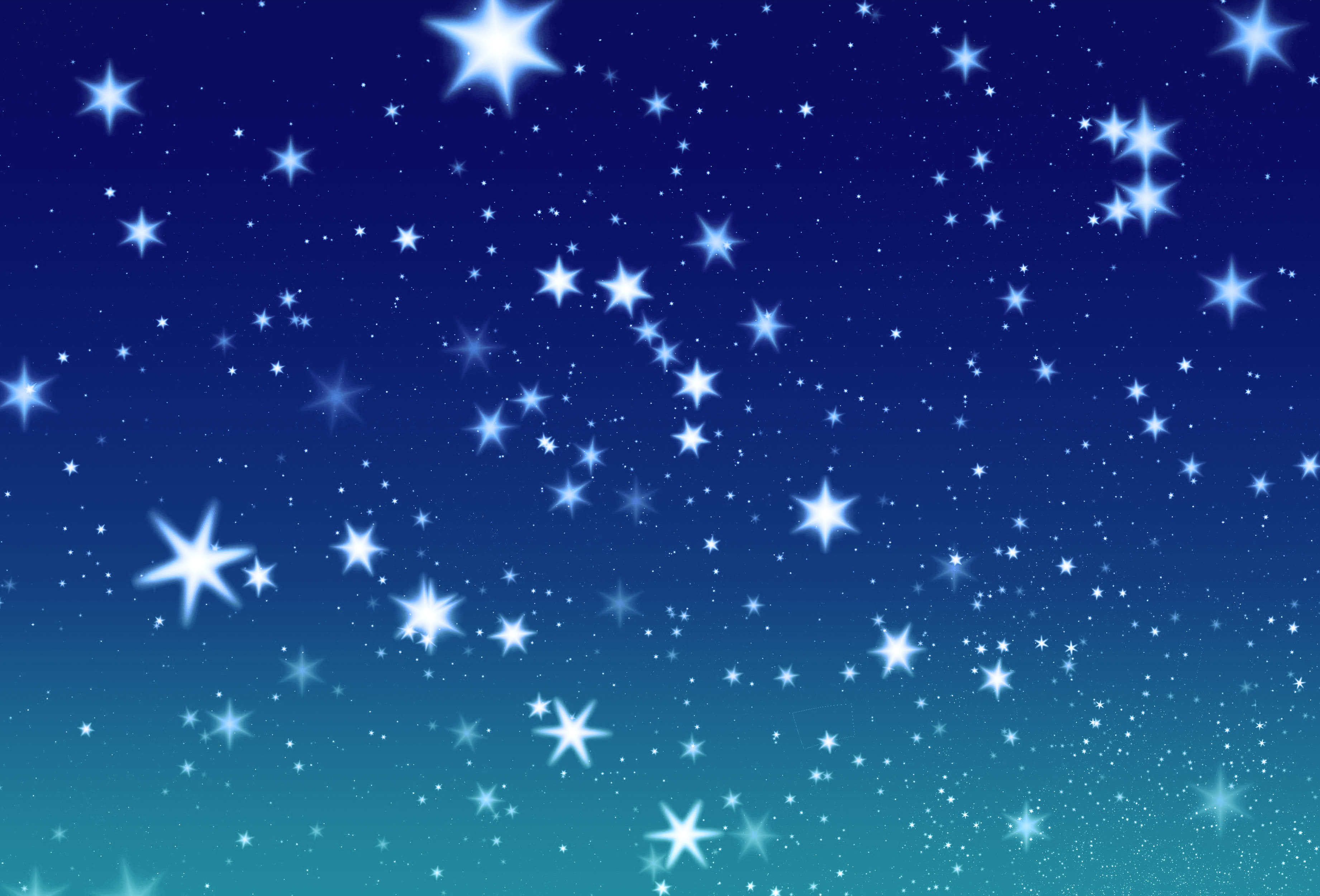 Stars In The Sky At Christmas Wallpaper
