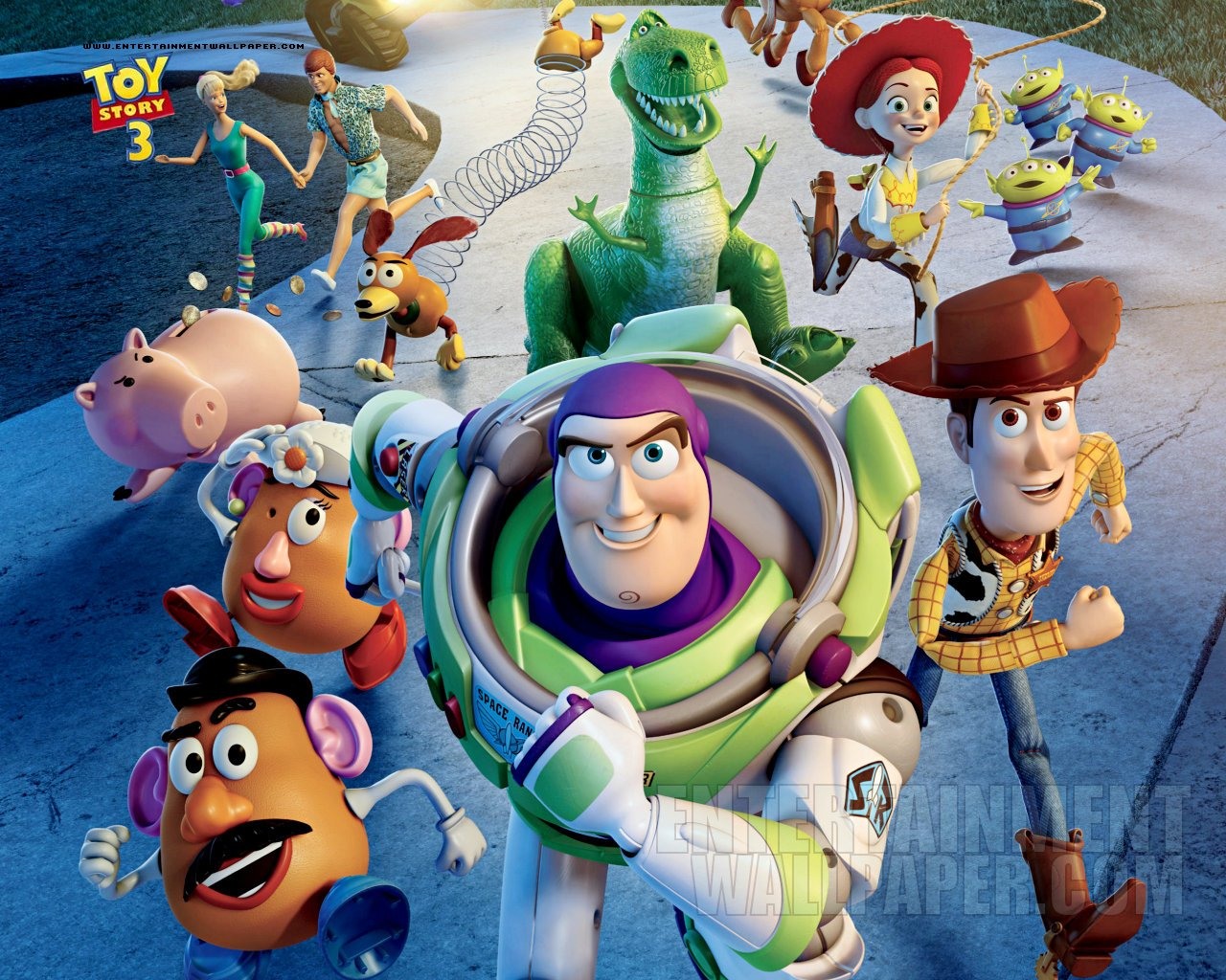 Toy Story desktop wallpaper 1280x1024