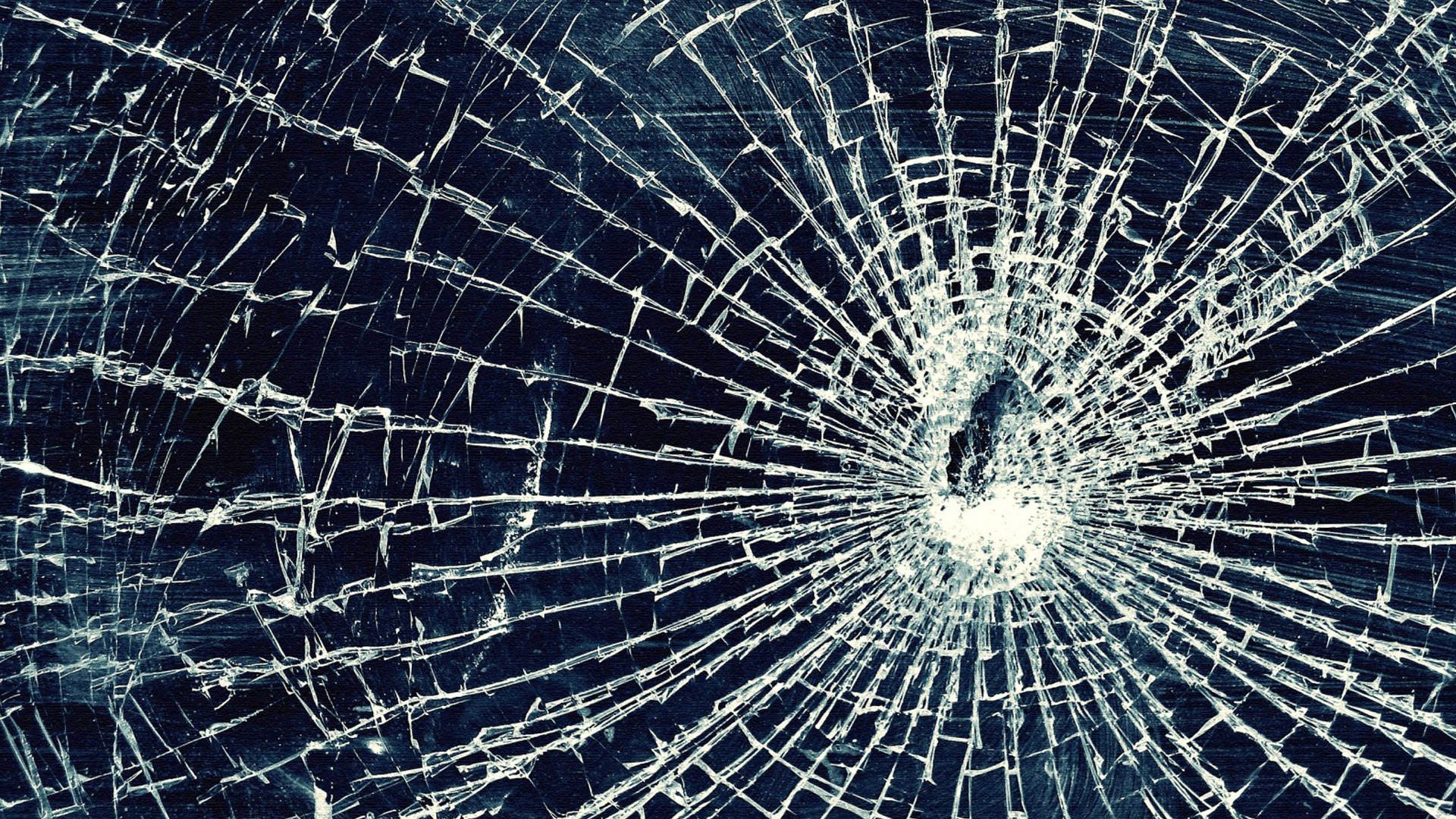Cracked Screen Wallpaper Top Background