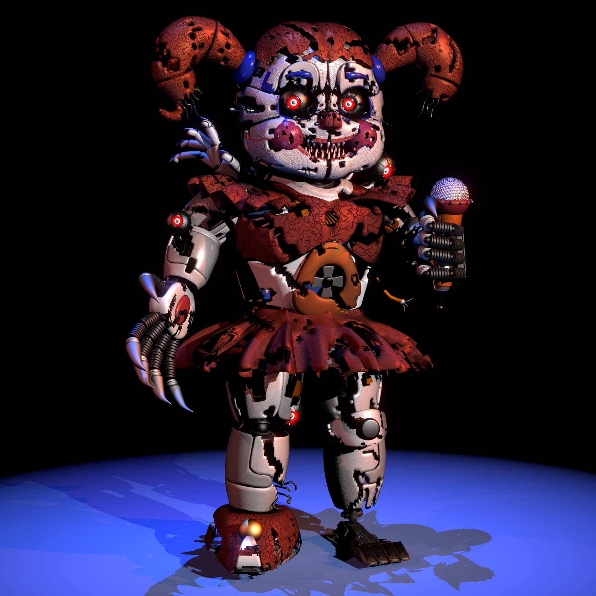 Circus Baby Background Wallpaper