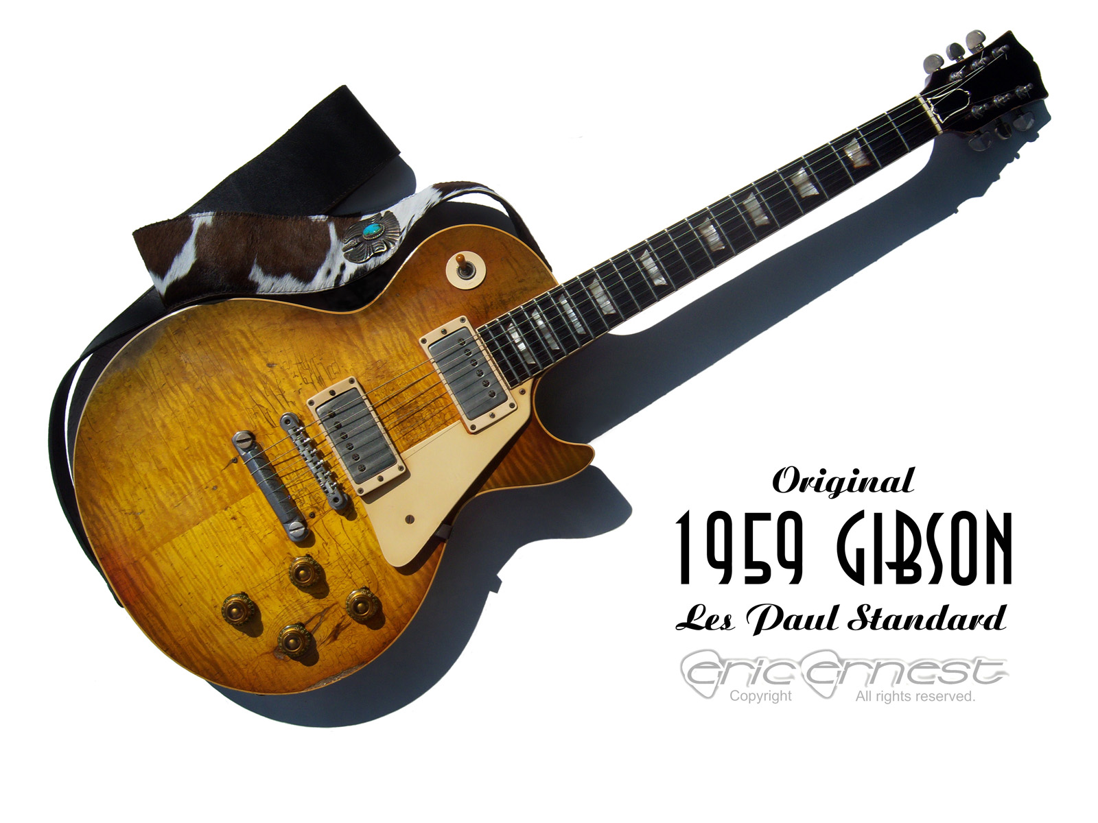 Gibson Les Paul Guitar Wallpaper HD