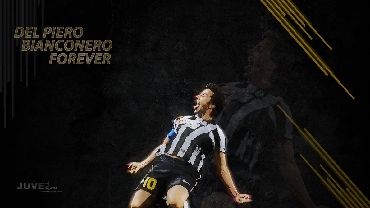 Del Piero Bianconero Forever By Driblinho
