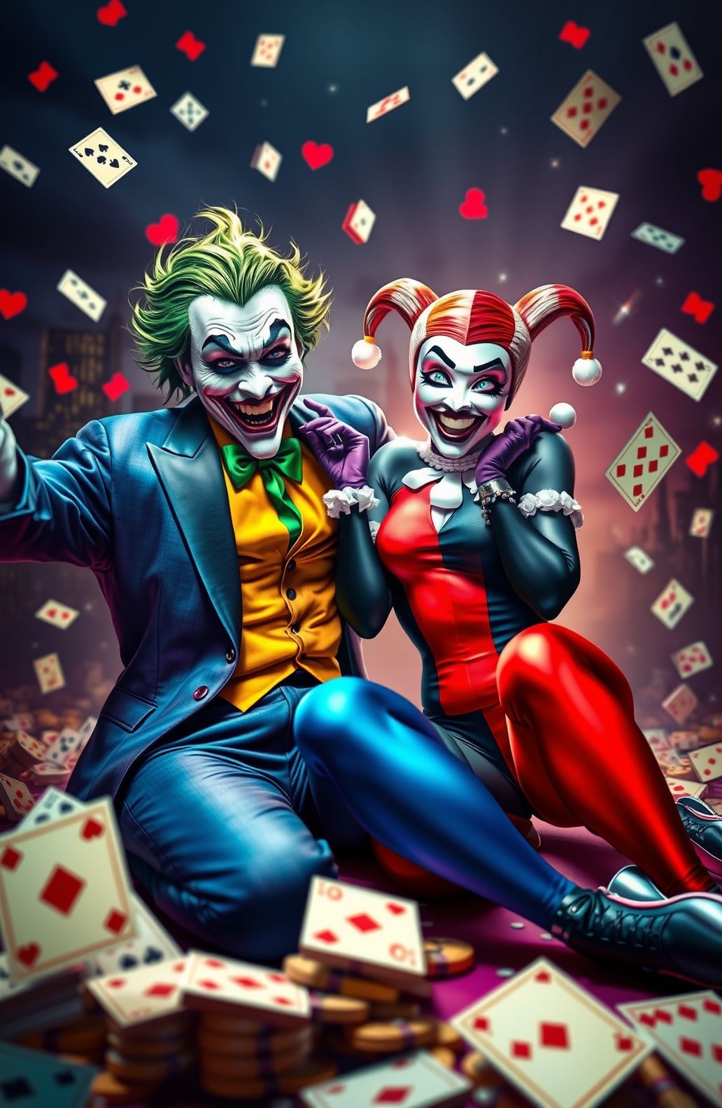 Joker And Harley Quinn Wallpaper