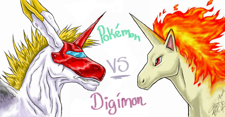 Digimon Vs Pokemon Pok Mon Photo