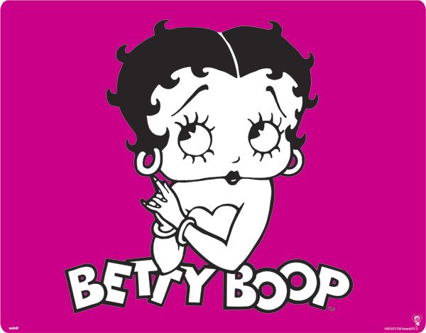 Betty Boop Pink Background Ipod Case Oh