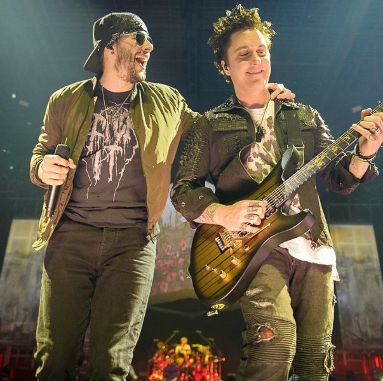 Avenged Sevenfold Synyster Gates And Matt Shadows