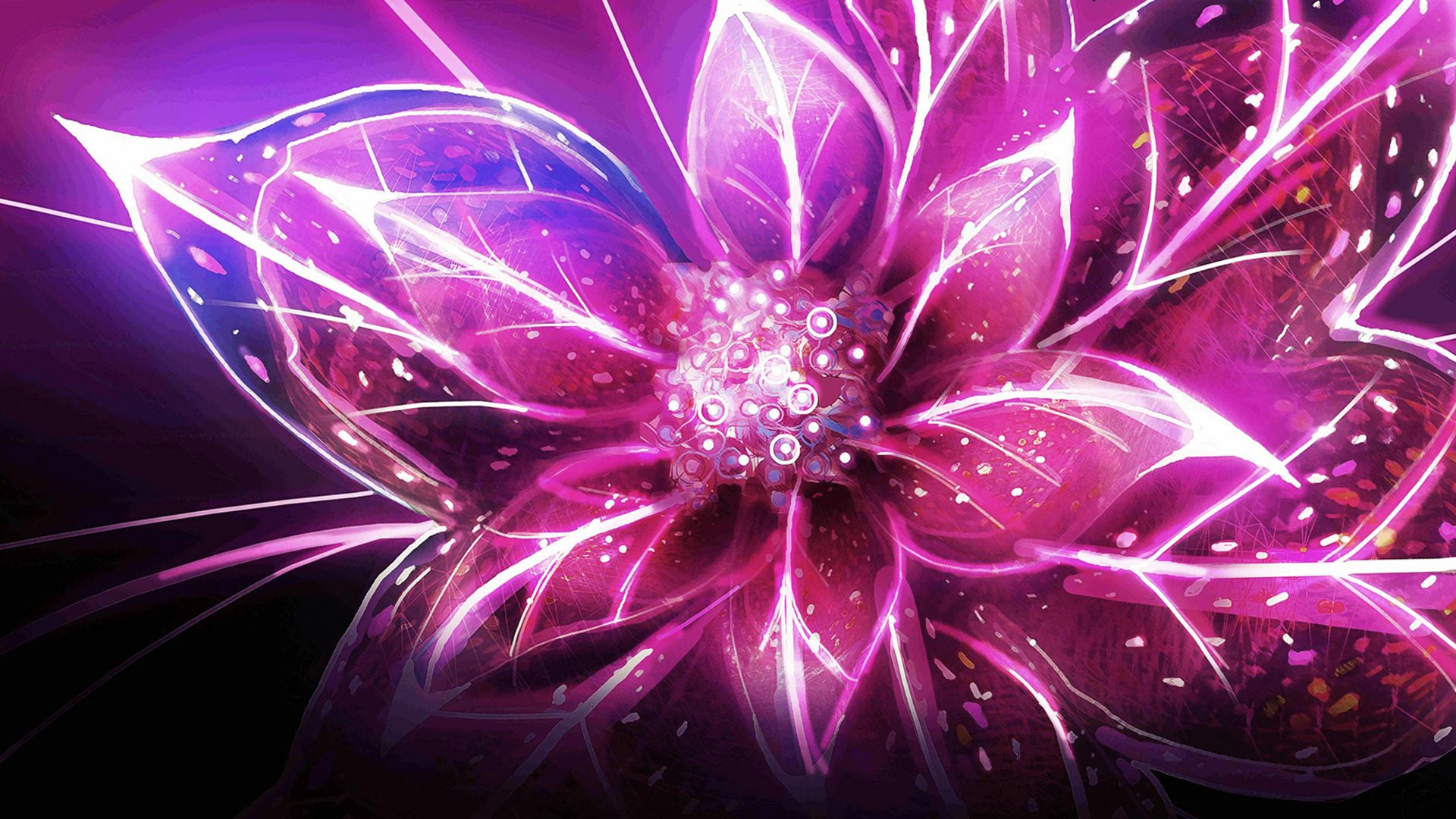 Free download High Resolution Cool 3D Flower Desktop Wallpaper HD
