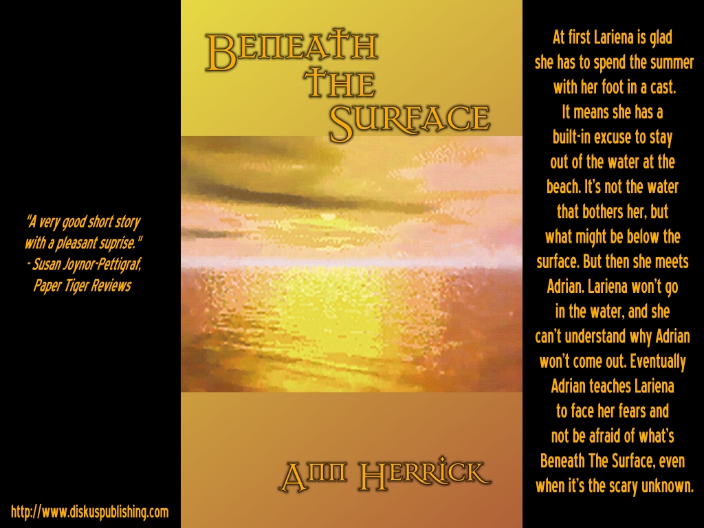 Cover Art From Beneath The Surface By Ann Herrick