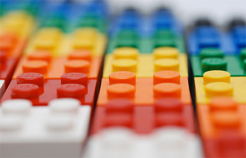 Lego Bricks Wallpaper Color By
