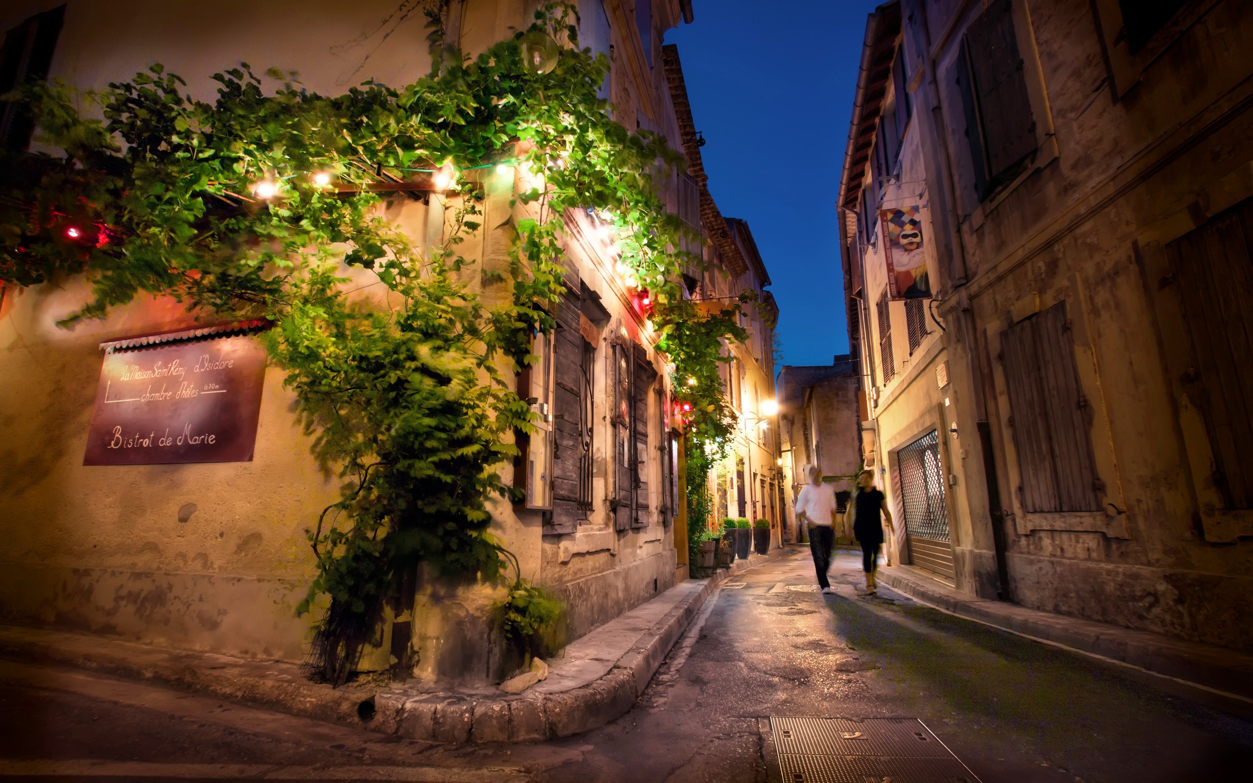 Streets Of France Wallpaper HD Background