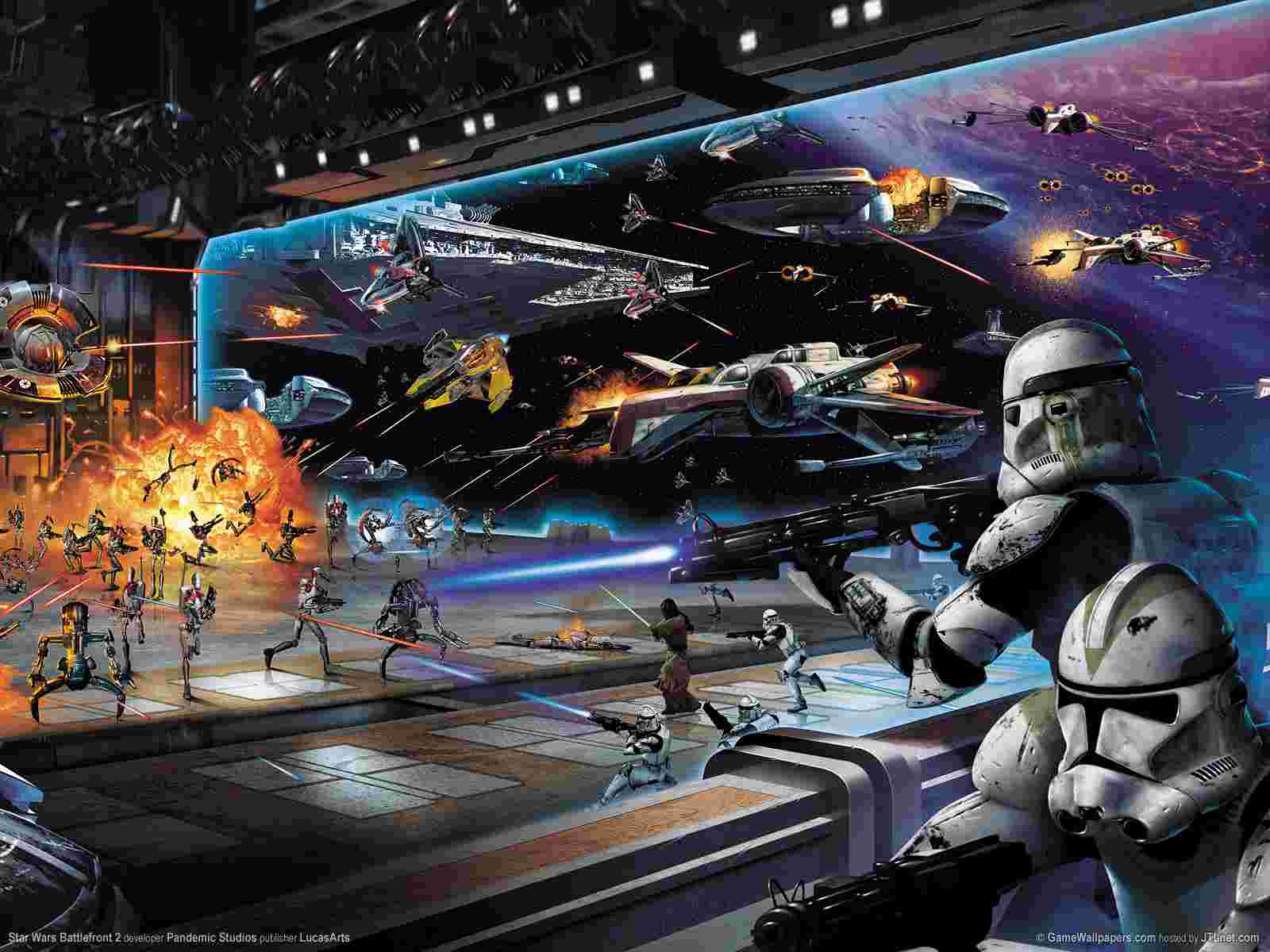 star wars battlefront 2 01 1600007 wallpaper   Star Wars   Games