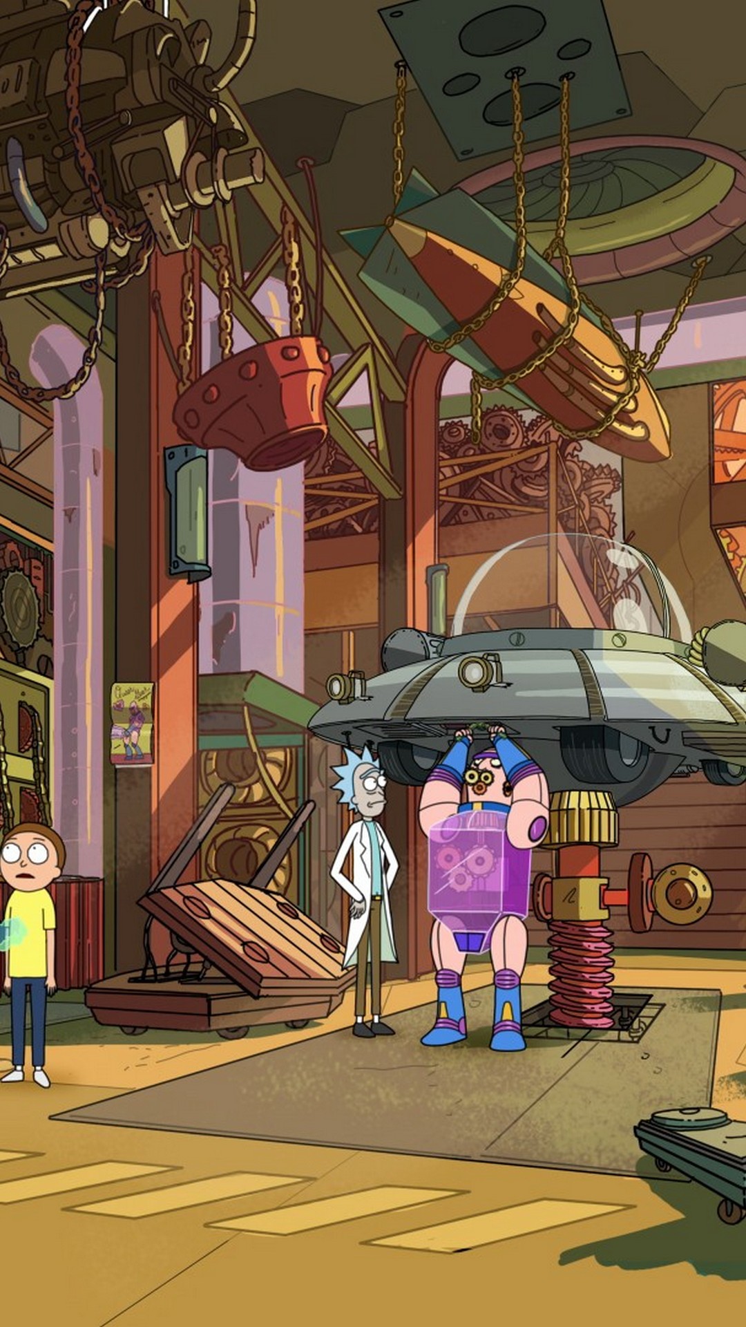 Rick And Morty 1080p Wallpaper iPhone