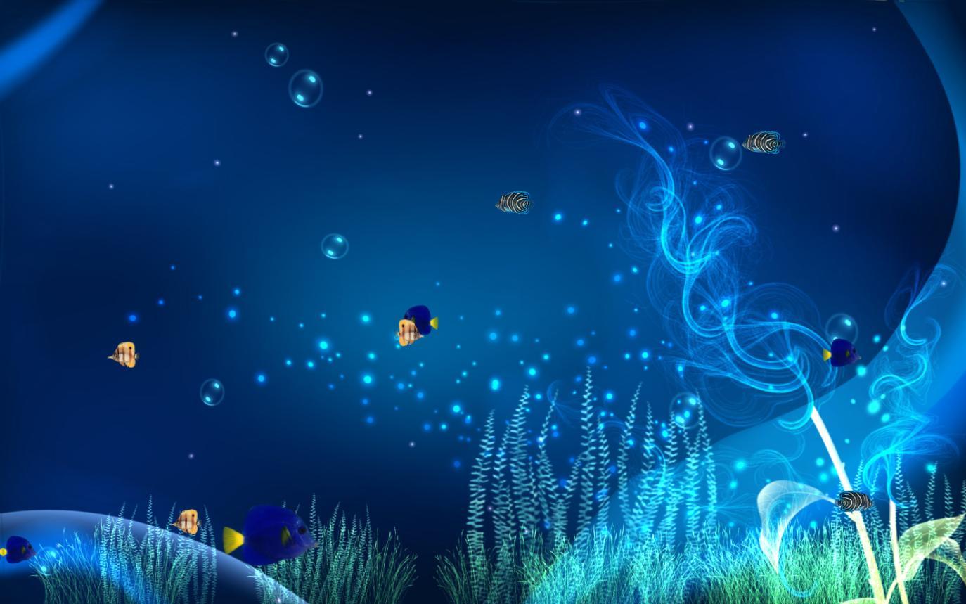 HD Ocean Adventure Aquarium Screensaver Animated Wallpaper
