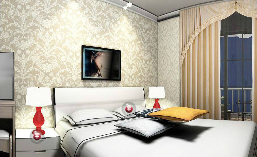 Home Wallpaper Design For Bedroom 3d House