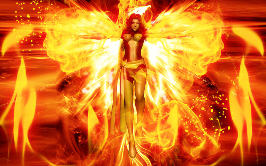 Download Fire Wings Of Dark Phoenix Wallpaper  Wallpaperscom