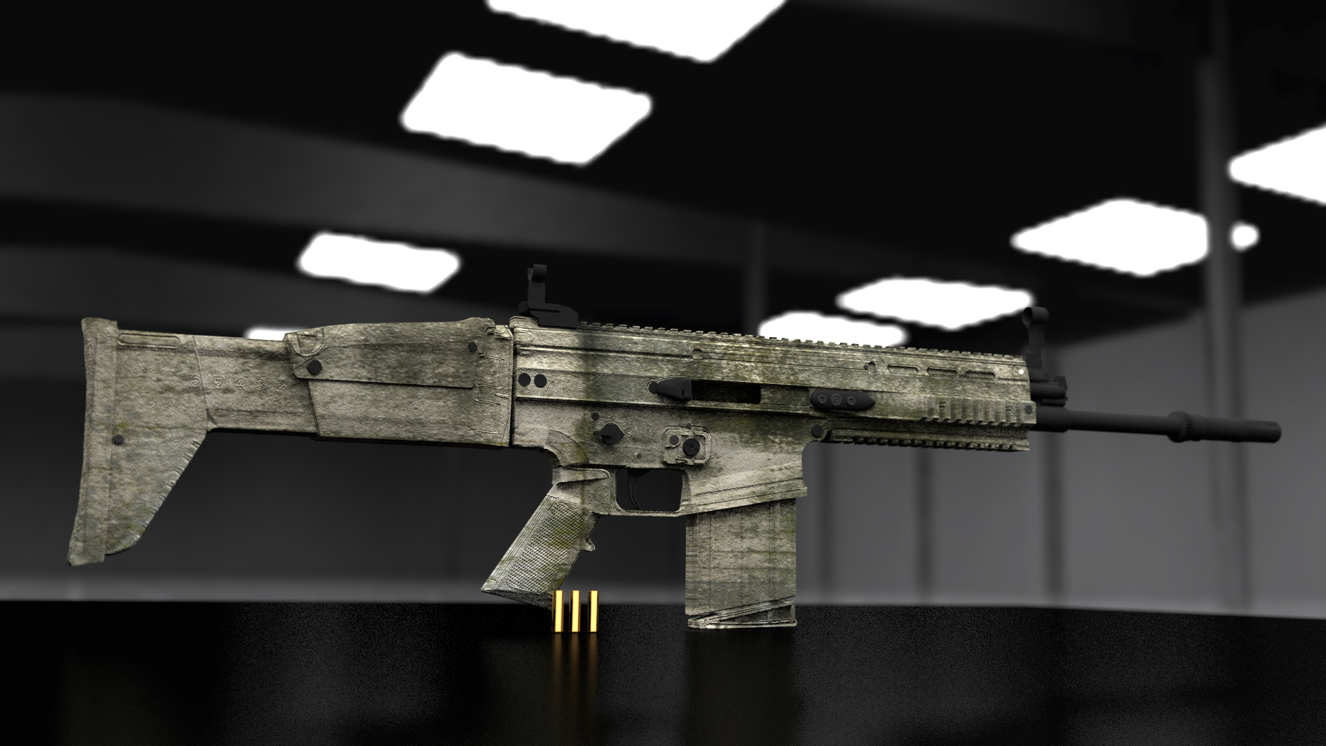 Scar H Wallpaper Model Finished By Mc