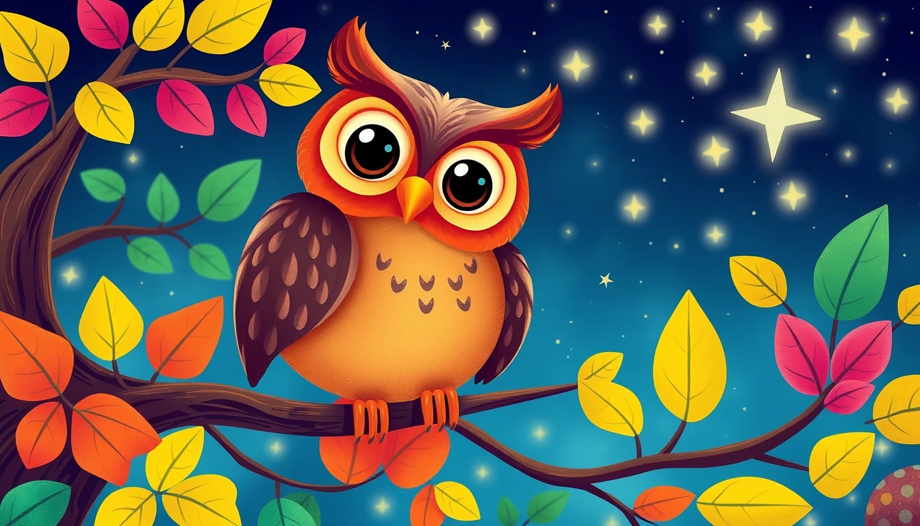 Cute Owl Wallpaper