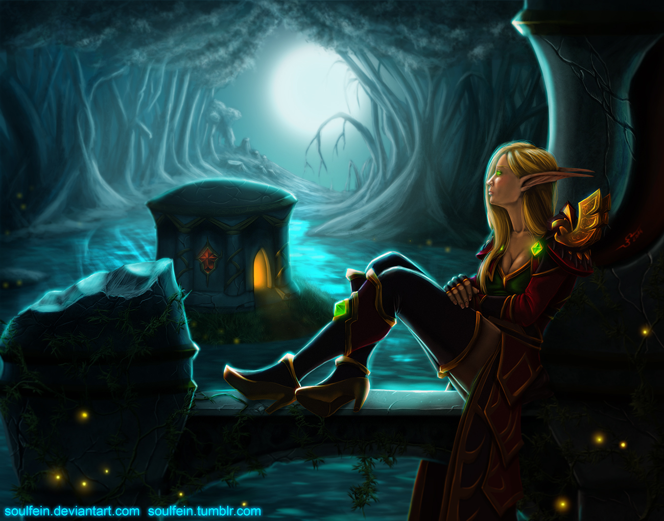 Warcraft Ghostlands By Soulfein