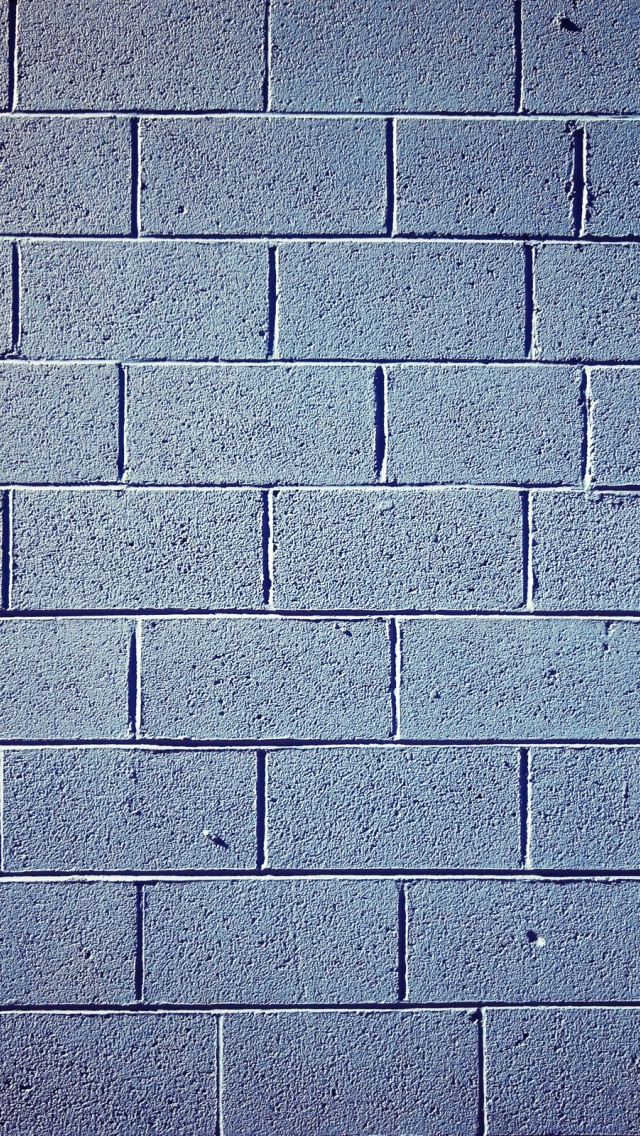 Grey Brick Wall iPhone Wallpaper