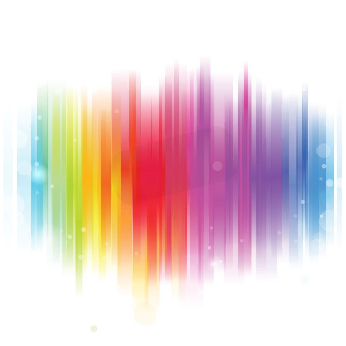 Colorful Glowing Background Vector Graphics All
