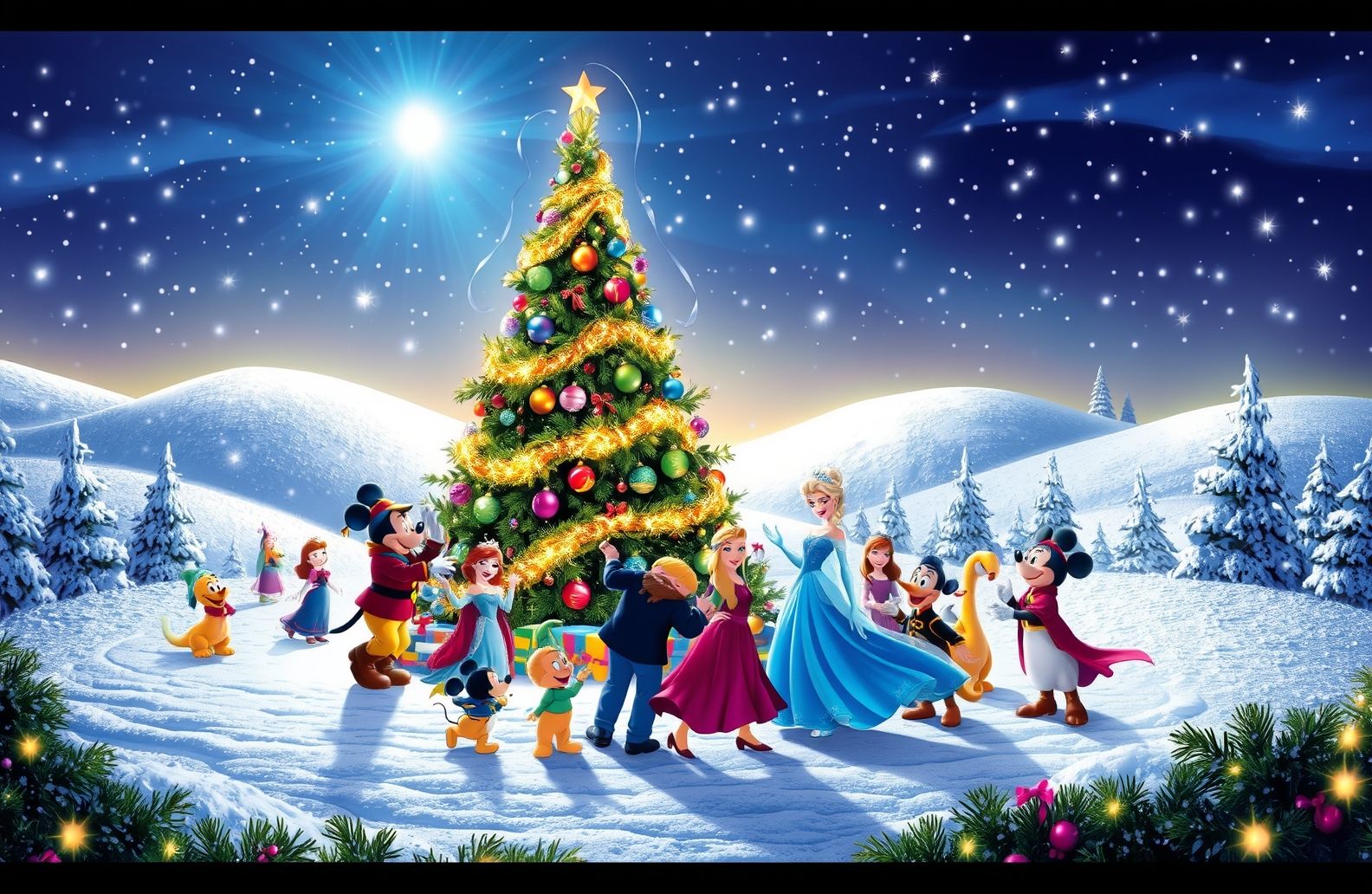 Disney Christmas Wallpaper
