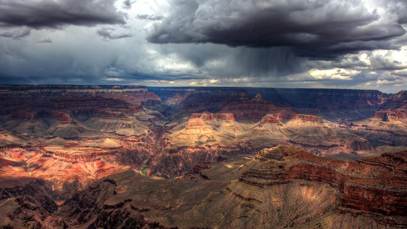 Grand Canyon Storm Wallpaper Hq