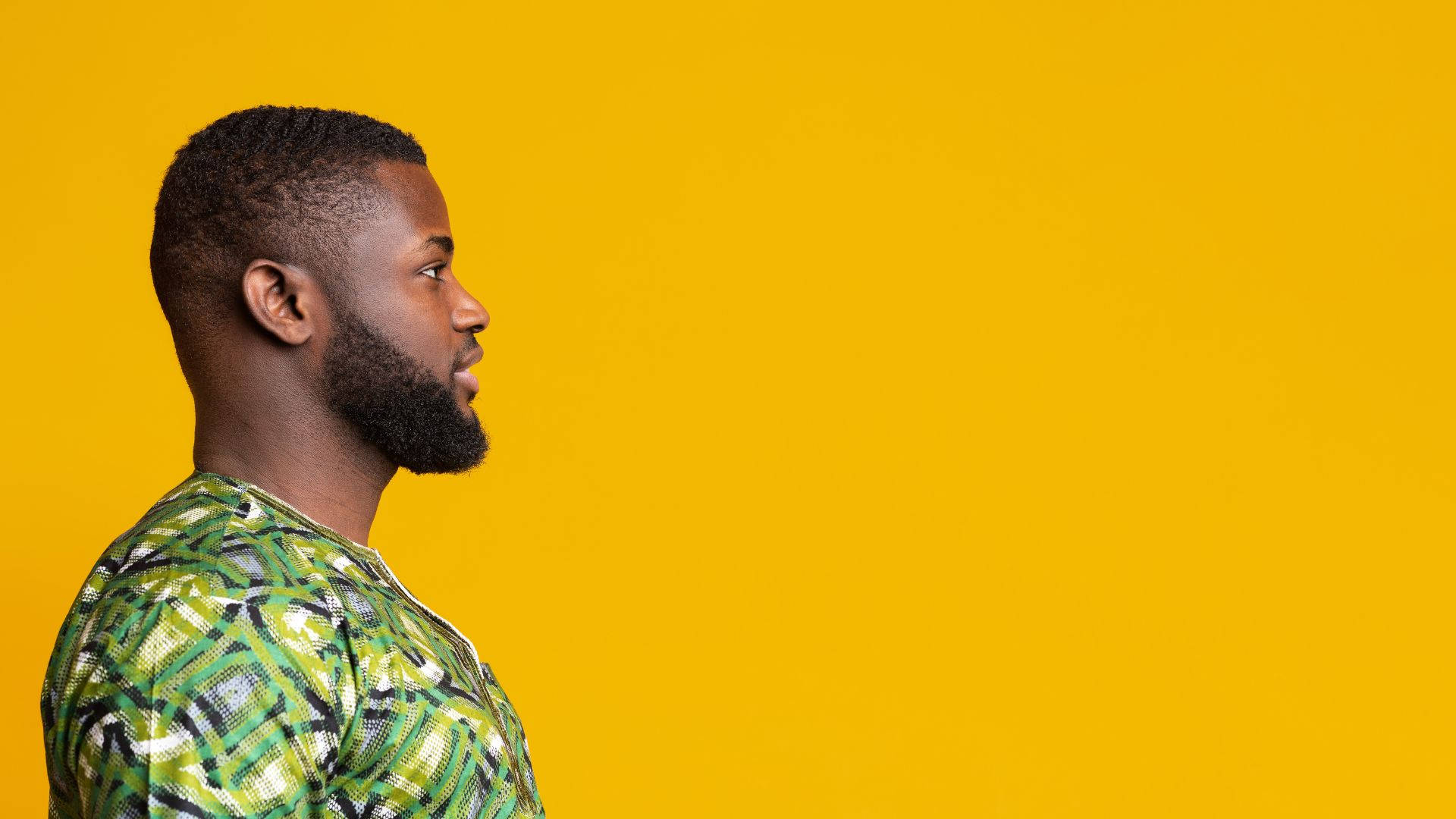 African Man Side Wallpaper