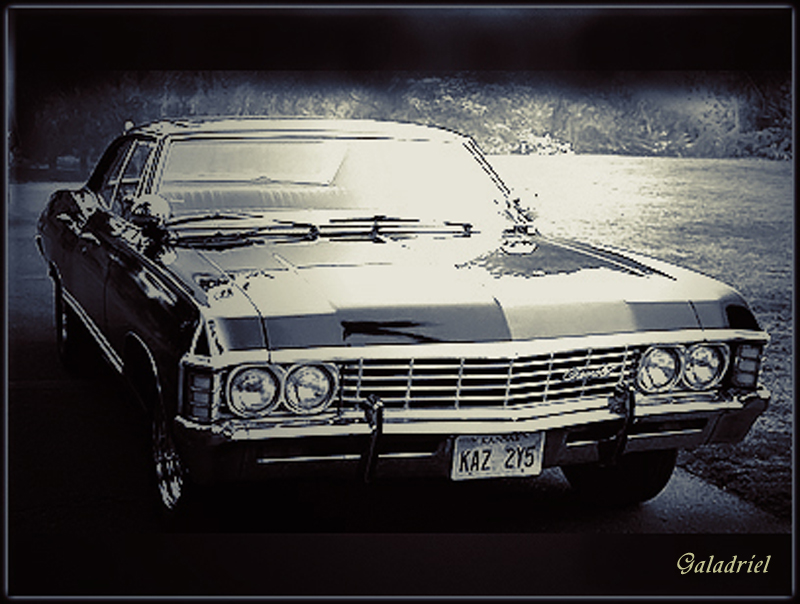 Supernatural Wallpaper The Impala By Galadriel34