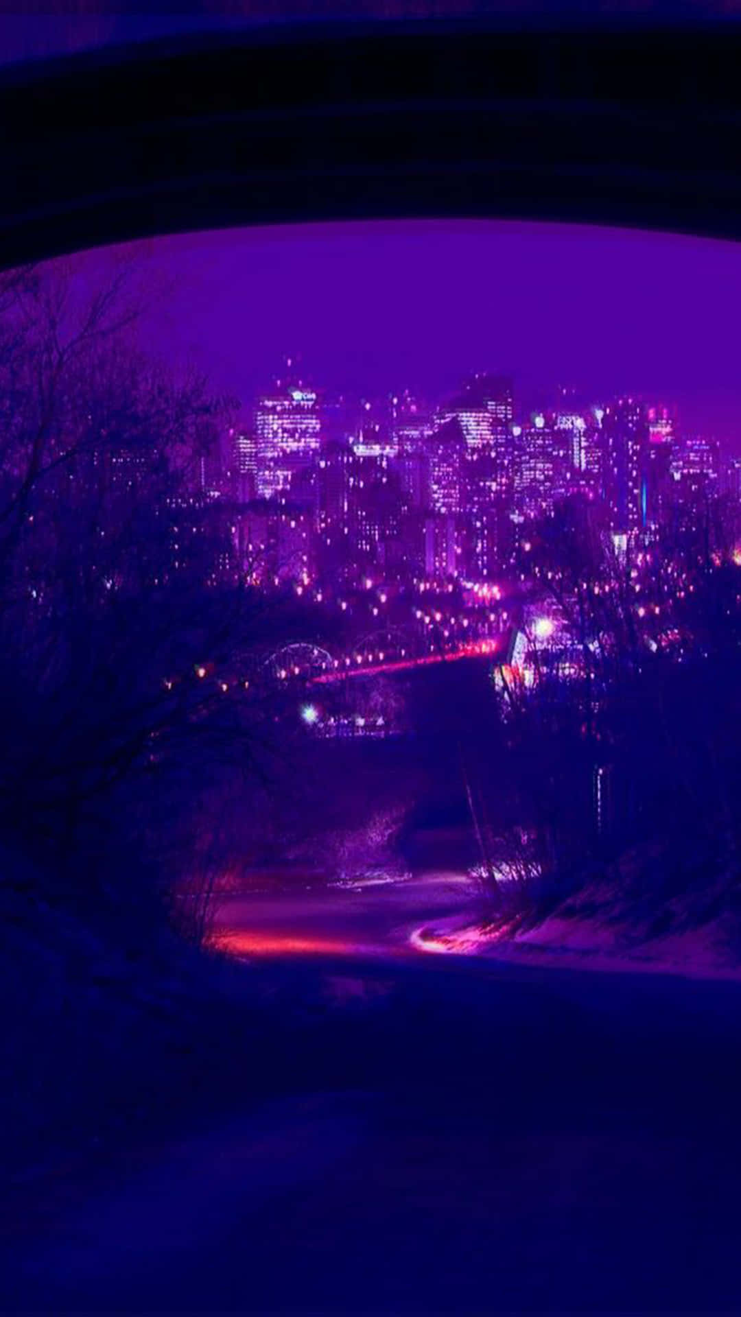 Blue And Pink Aesthetic Neon Wallpaper