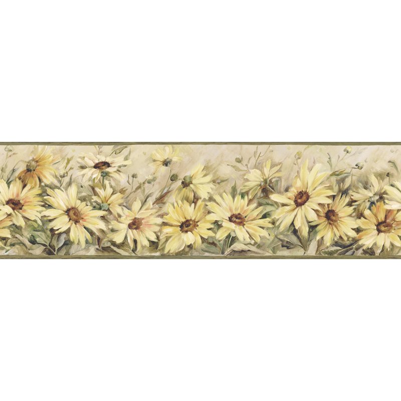 Free download Brewster Home Fashions The Cottage Regal Sunflowers 15 x ...